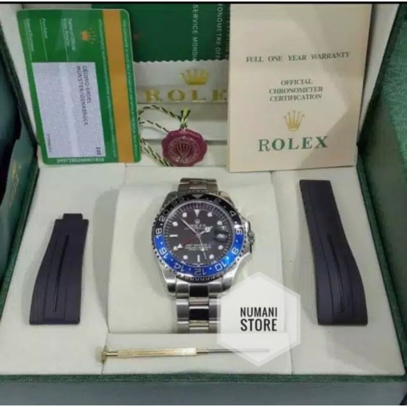 Jam Tangan Pria Rolex Original Box Jam Branded