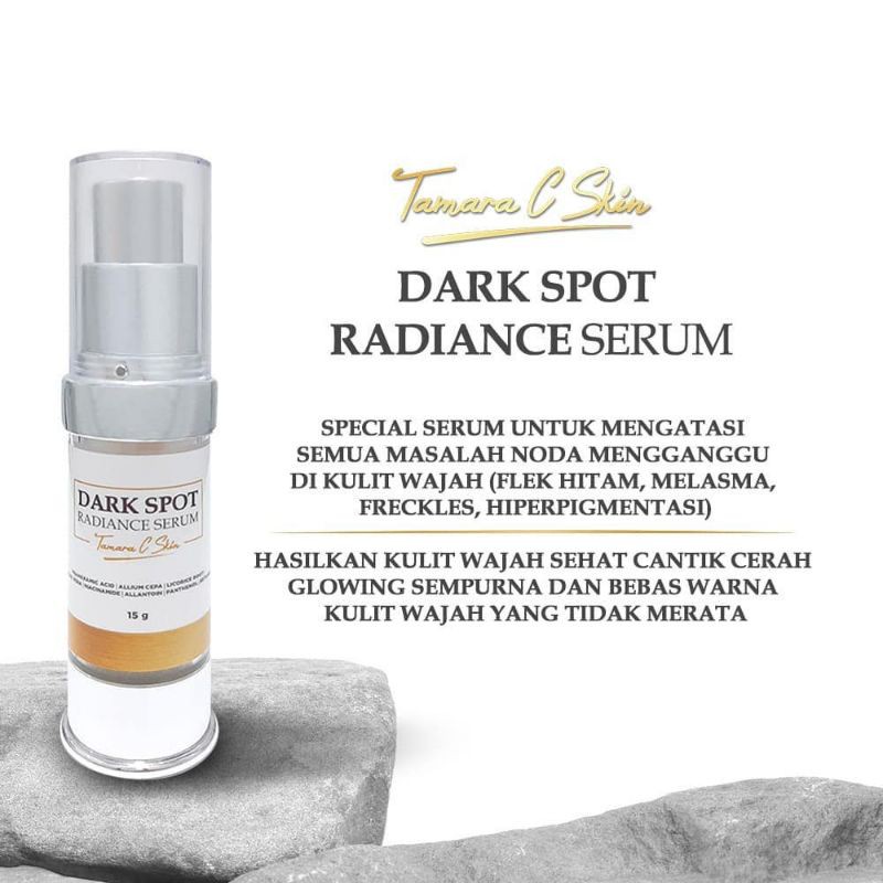 DARK SPOT RADIANCE SERUM TAMARA C SKIN SERUM FLEK MELASMA