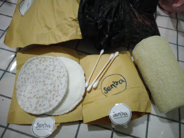 Cotton Bud Kayu/ Bamboo Cotton Swab. Pengiriman Menggunakan Tin Kaleng, Tersedia Kemasan Refill