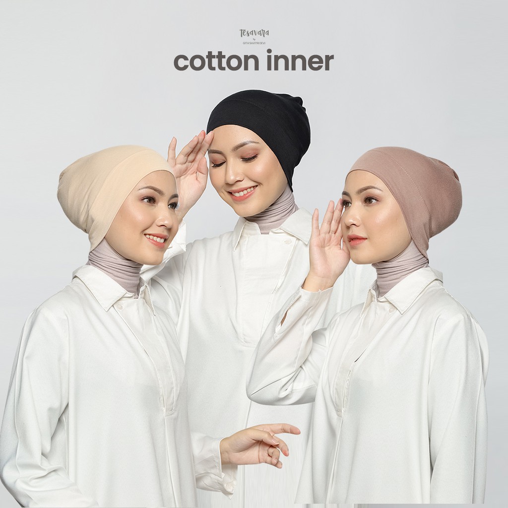 Tesavara | Cotton Inner | Inner Hijab Katun