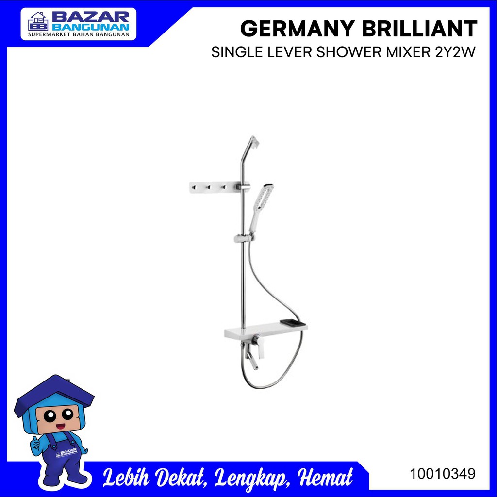 Germany Brilliant - Shower Tiang Lever Column Set Gbn 2Y2W Gbn2Y2W