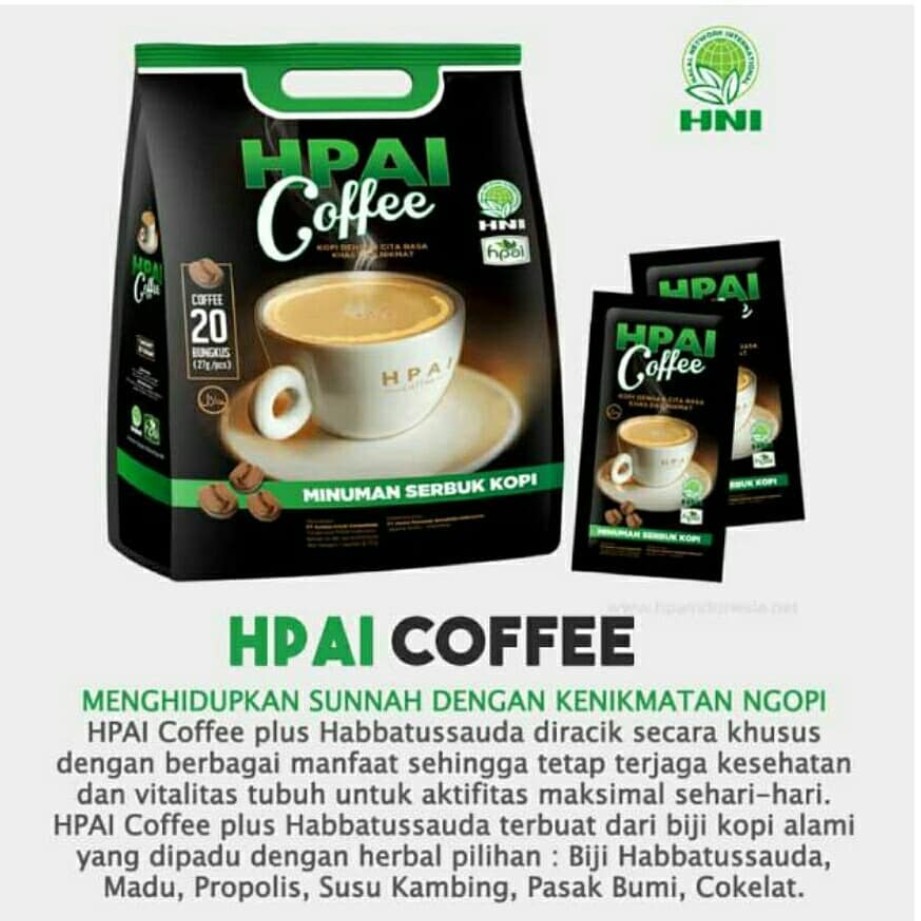 

kopi HPAI COFFEE kopi herbal istimewa kopi sehat