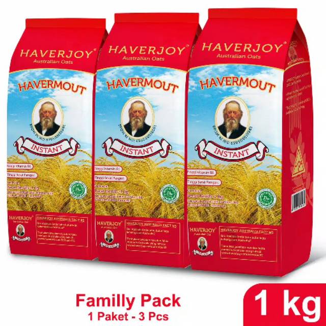 

Haverjoy Family Pack 1kg - 3pcs