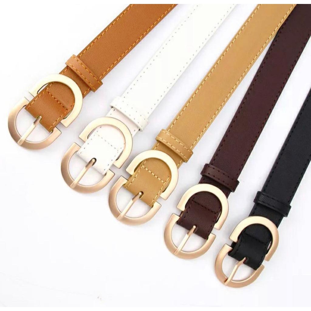 HOPYLOVY - Ikat Pinggang Vintage Belt Jeans Unisex / Belt Kekinian Fashion Korea Marvey