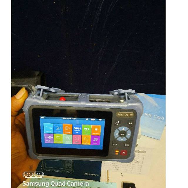 OTDR Mini S760 Pro Series Free Wire Tracker Layar Touchscreen