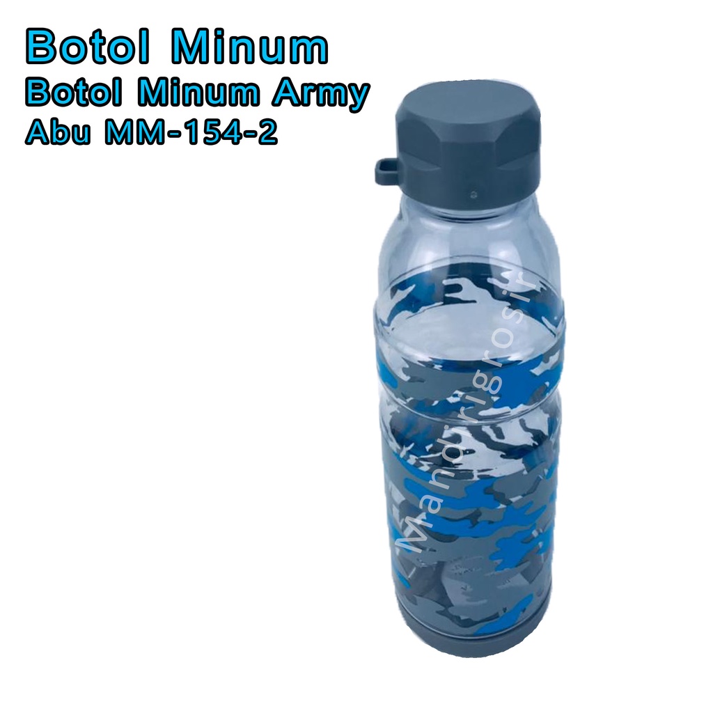 Motif Army Abu MM-154-2 * Botol Minum Plastik * 700ml*