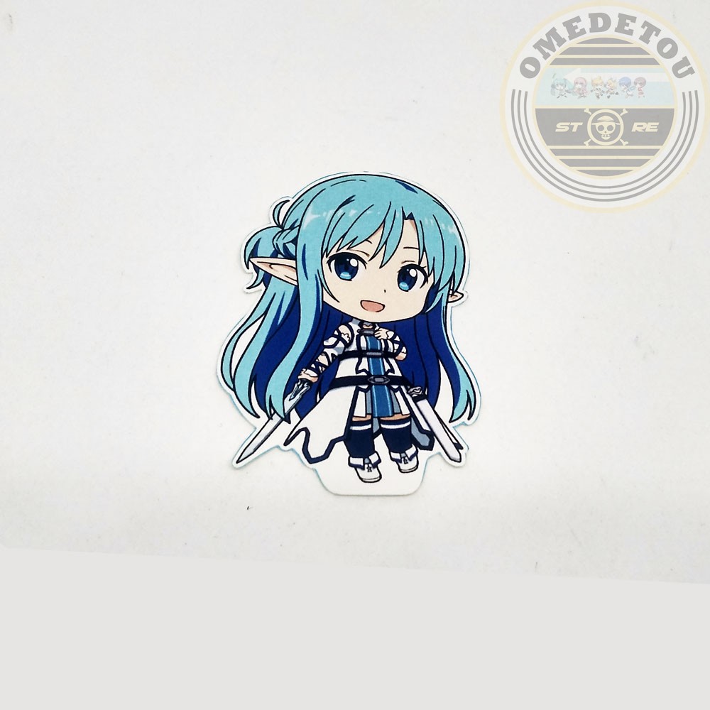 Sticker Anime Sword Art Online Alfheim Online - Asuna Yuuki