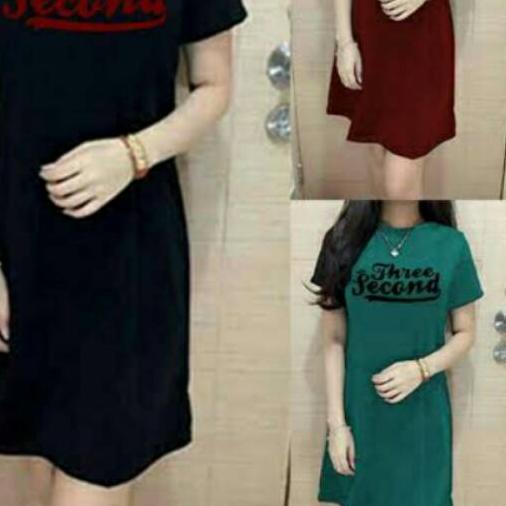 ♦ DRESS TIGA DETIK /BAJU WANITA MODEL KINI ◄