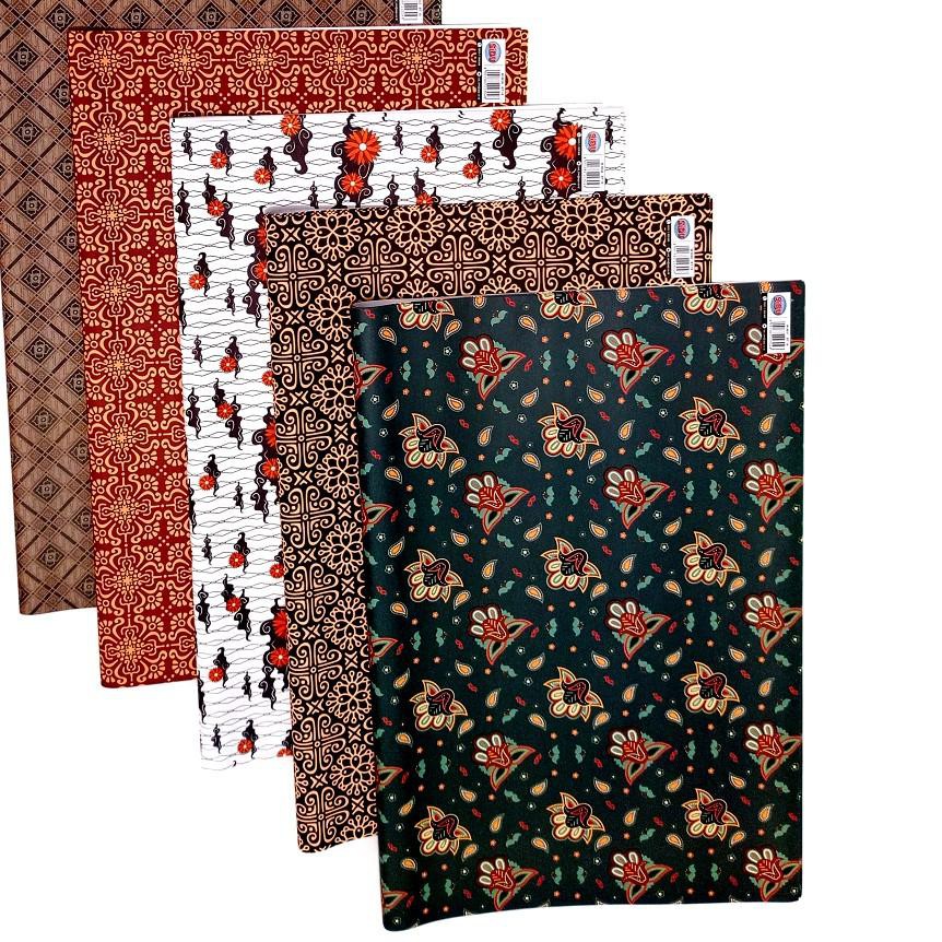 

Grosir kertas kado Sidu sinar dunia motif Batik isi 50 lembar