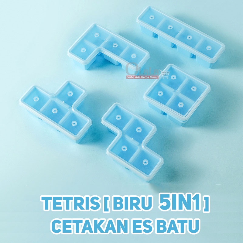 ALAT CETAKAN ES BATU MOTIF TETRIS OLL-BK120
