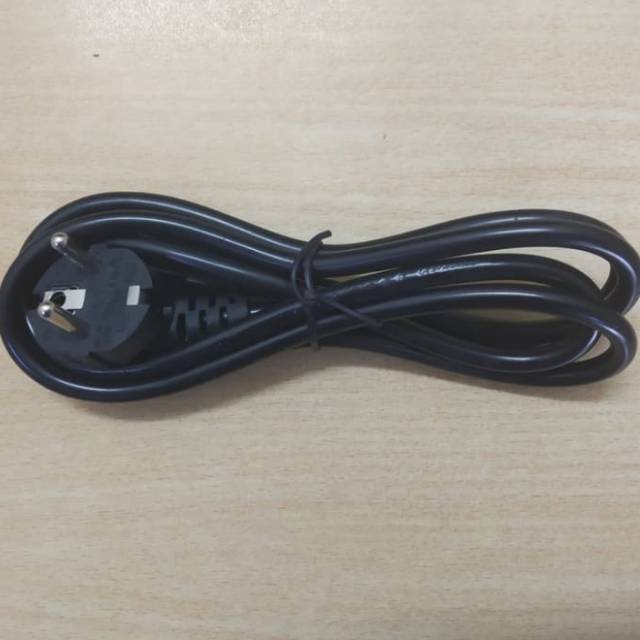 kabel power listrik lubang tiga untuk charger adaptor laptop asus acer toshiba dell fujitsu dll