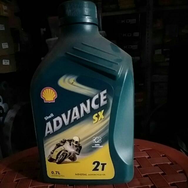 Oli shell advance 2t oli samping 2t