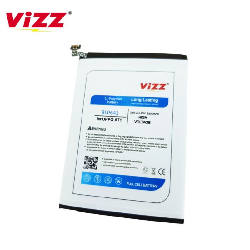 Baterai Vizz Oppo BLP641/A71