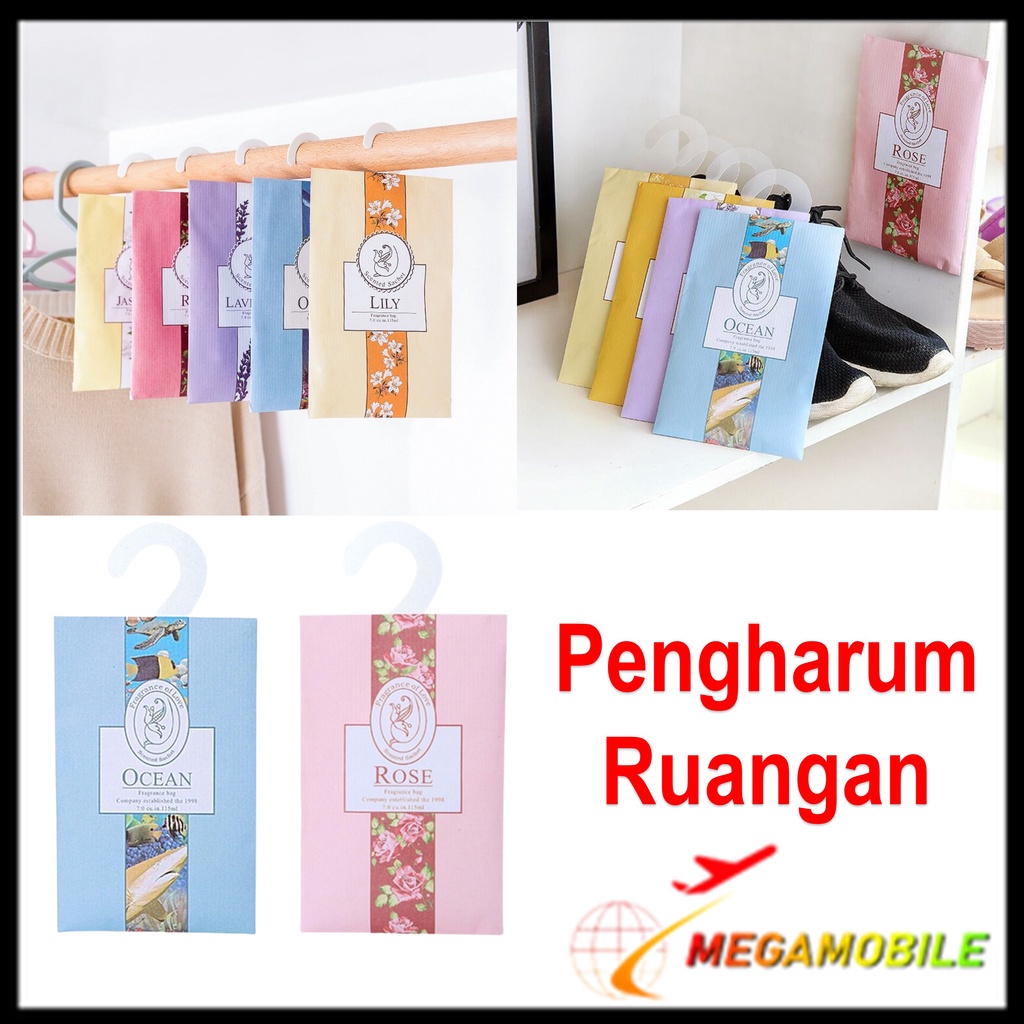 Pengharum Lemari Aromatherapy Pewangi Ruangan Gantung Pengharum Sachet Fragrance Bag Parfum Mobil Murah Import