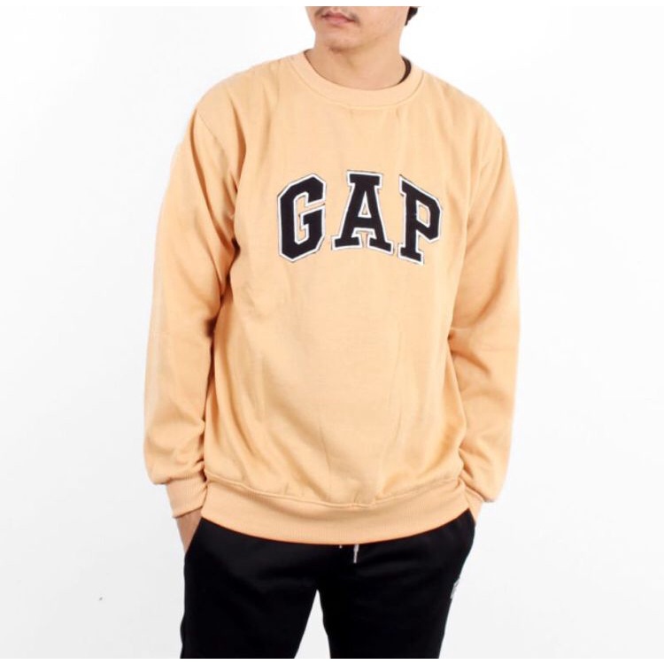 Crewneck Sweatshirt GAP Full Lebel I Jaket GAP Premium Quality