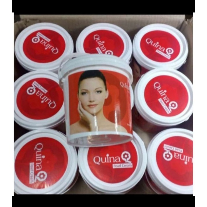 Quina Pearl Cream 1kg / Cream Quina Kiloan BPOM