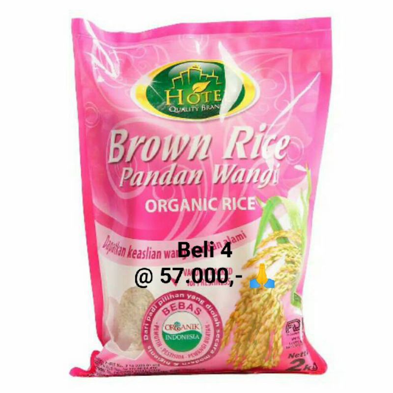 

Beras Hotel Coklat Brown Rice 2 kg