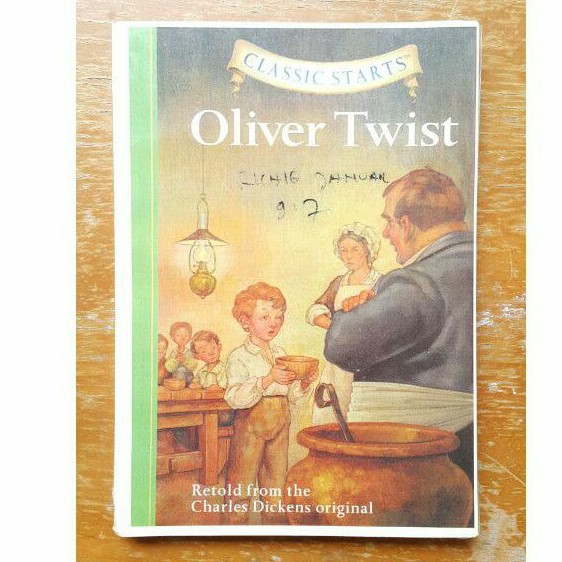 

OLIVER TWIST. CLASSIC STARTS. USED. COPY.