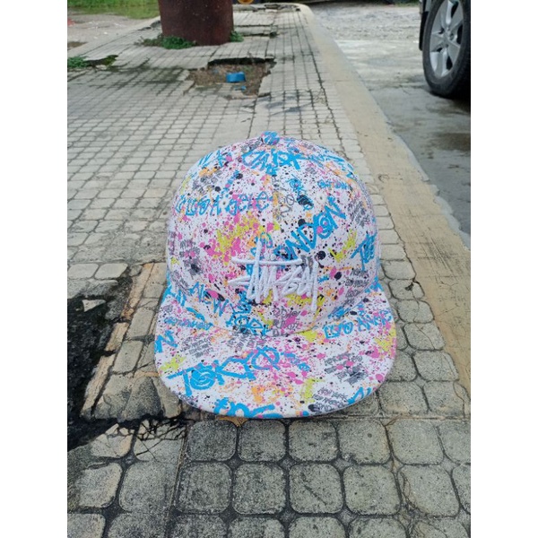 New Era x Stussy 59fifty Cap / Topi Second