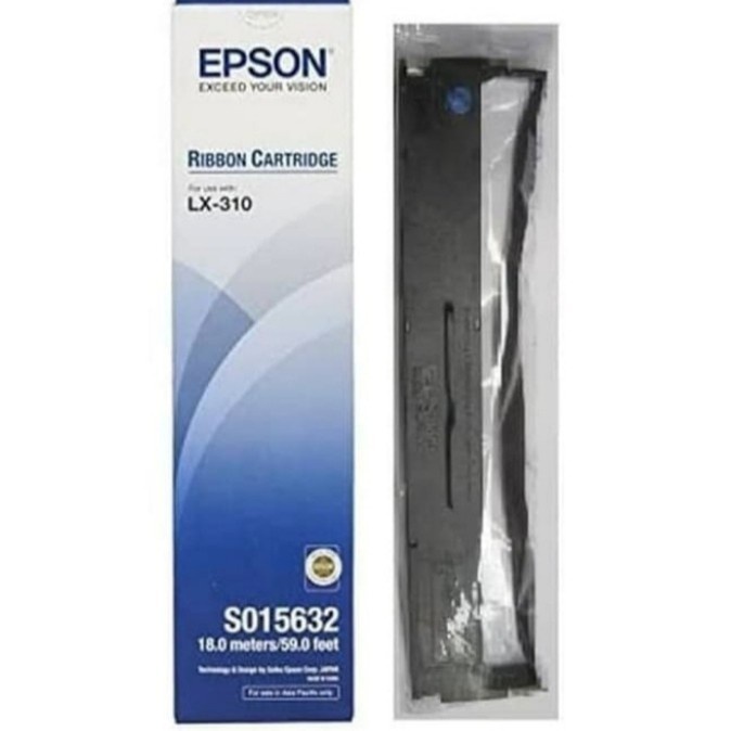 RIBBON CARTRIDGE / CATRIDGE PITA PRINTER EPSON RC LX310 / LX 310 ORIGINAL