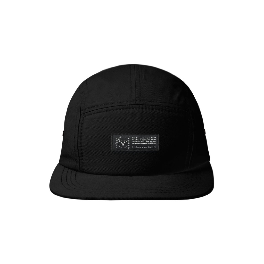 Whoopculture &quot;Patron&quot; Black 5Panel