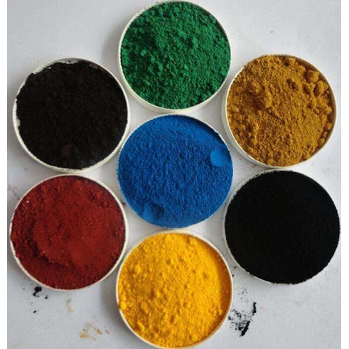 PIGMENT HITAM VERF VEREP BUBUK IRON OXIDE 100 gram