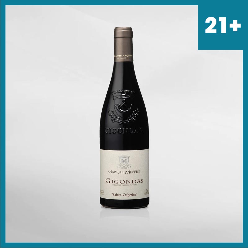 Gabriel Meffre Gigondas Sainte Catherine 750 ml ( Original &amp; Resmi By Vinyard )