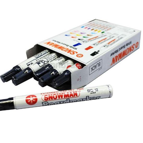 

Terbaru! 12pc Spidol Snowman Whiteboard BG 12 / White Board / Sepidol Non Permanen / Papan Tulis Bisa Dihapus BG12 ,.