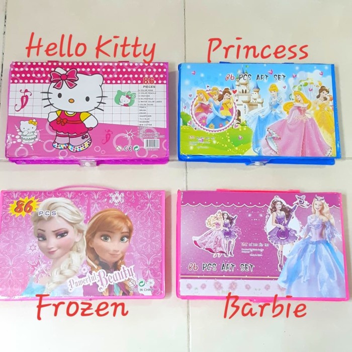 

Bergaransi Crayon Set Koper Isi 86 Pcs Untuk Mewarnai / Kado Anak Komplit Terbatas
