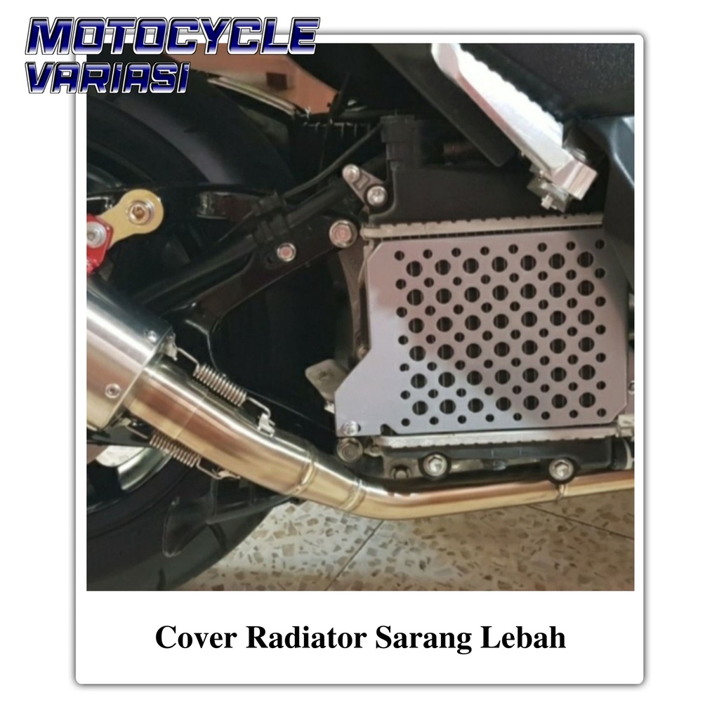 Cover radiator sarang lebah nmax aerox 155 lexi