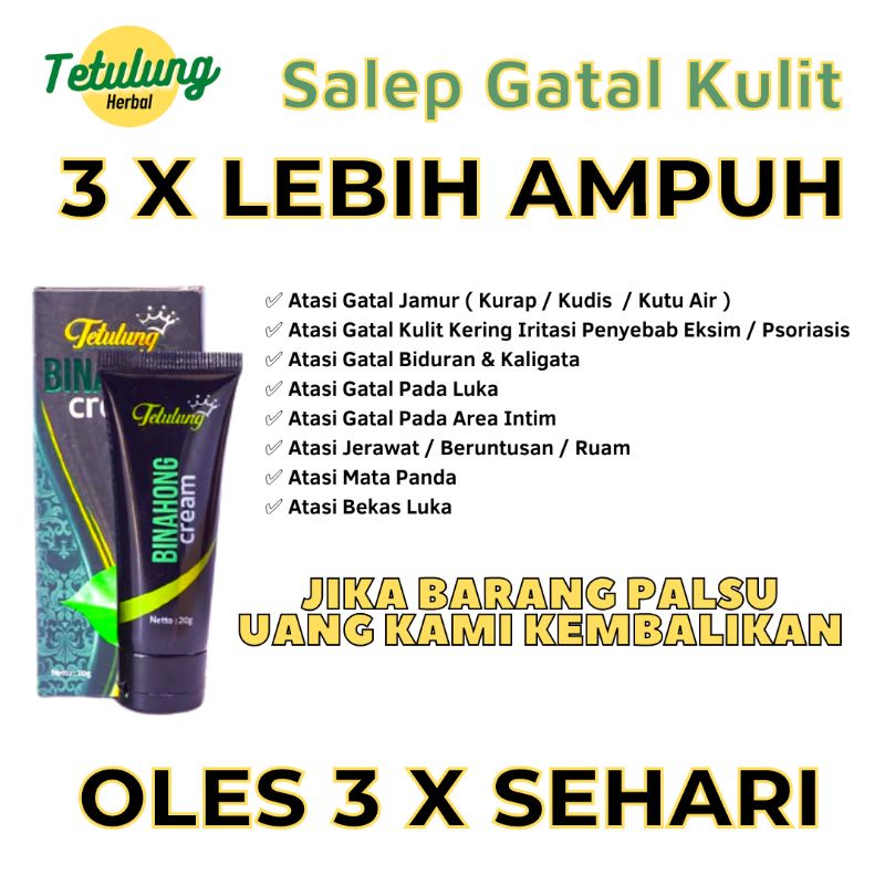 Salep Krim Binahong Obat Gatal Kulit Paling Ampuh - Salep Krim Herbal Untuk Gatel Gatel Kulit Sudah 