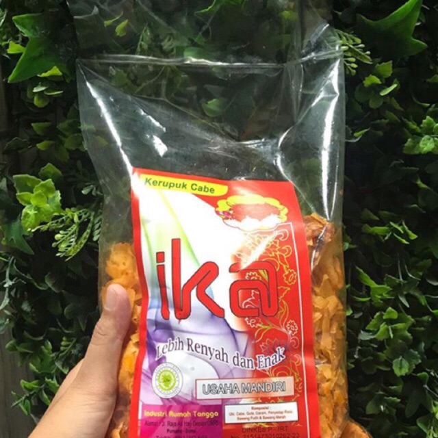 

Keripik cabe ika dumai