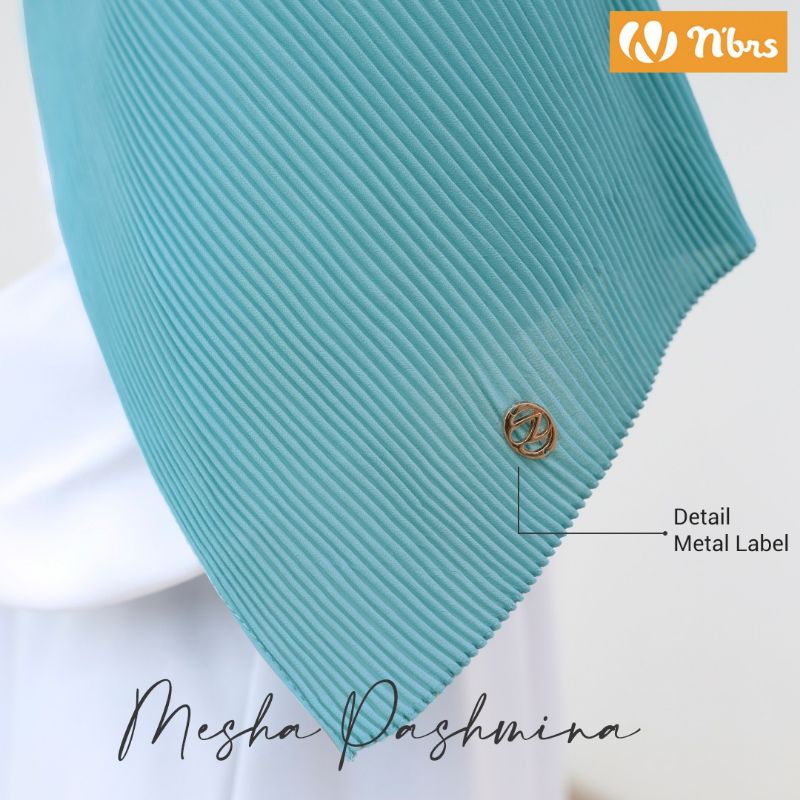 PASHMINA NIBRAS MESHA PASHMINA PASMINA PLISKET NIBRAS HIJAB TERBARU