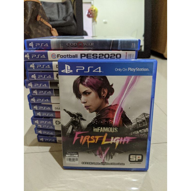 ps4 ps 4 playstation 4 infamous first light