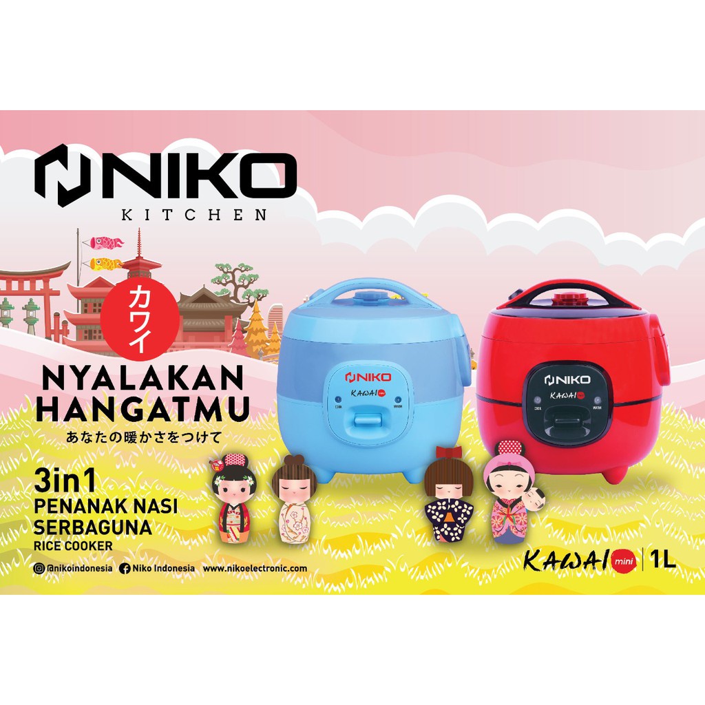 Magic com Niko Kawai UKURAN 1 LITER PROMO