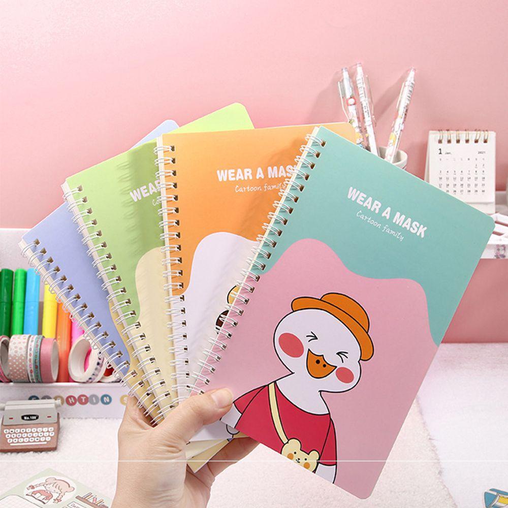 R-flower Buku Agenda / Diary A5 Motif Alpukat / Bunga Untuk Pelajar