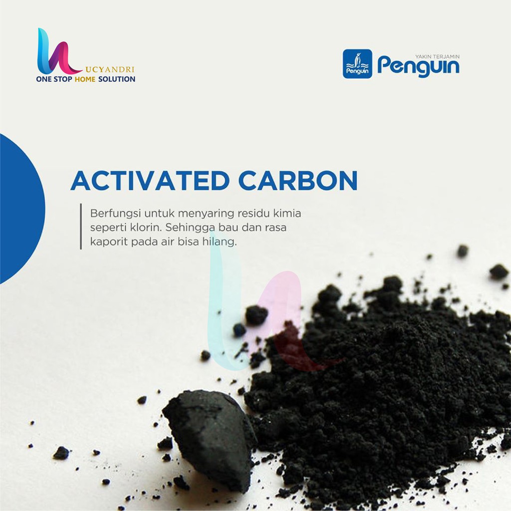 Filter Air Penguin Bleu Active Carbon FRP1035 MV MANUAL FREE INSTALASI