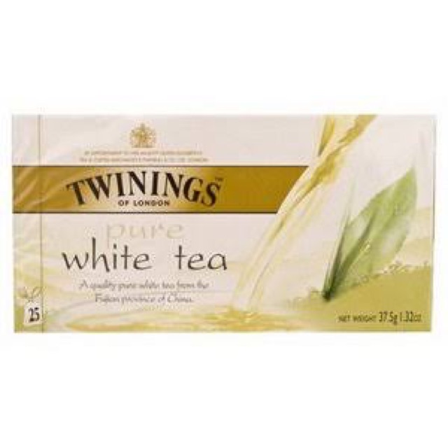 

teh twinings pure white tea (T)