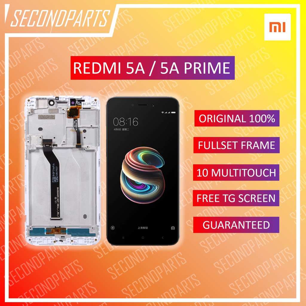[ORIGINAL ASLI] LCD TS FULLSET FRAME XIAOMI REDMI 5A