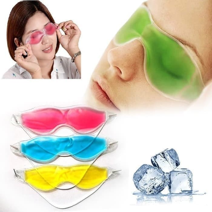 Eye Mask Gel Sleeping Eye Mask Masker Jelly Penutup Mata Ice Es Dingin Penghilang Kantung Mata
