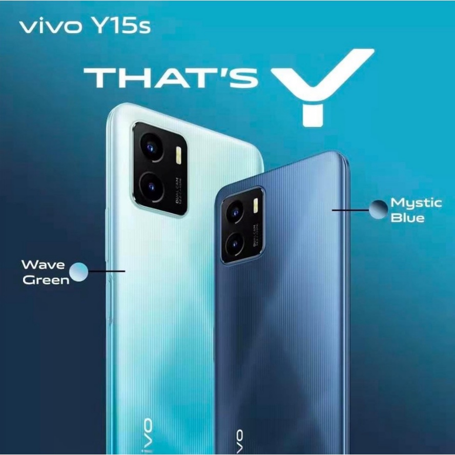 VIVO Y15S 3/32 GB DAN 3/64 GB GARANSI RESMI VIVO 1 TAHUN