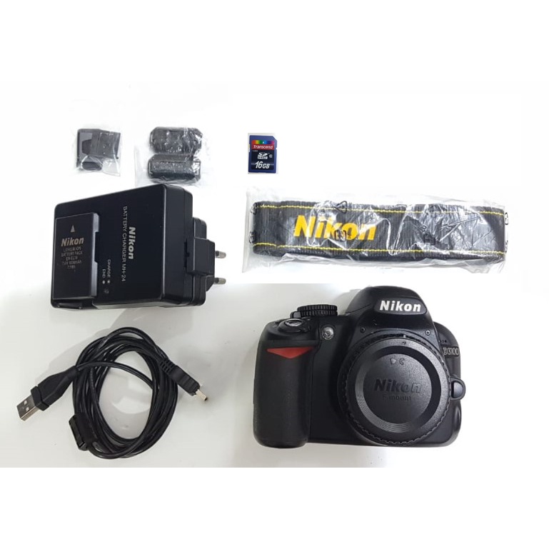 Kamera Digital D3100 Nikon + Lensa (Kit + Tele) Bonus Tas dan Memory
