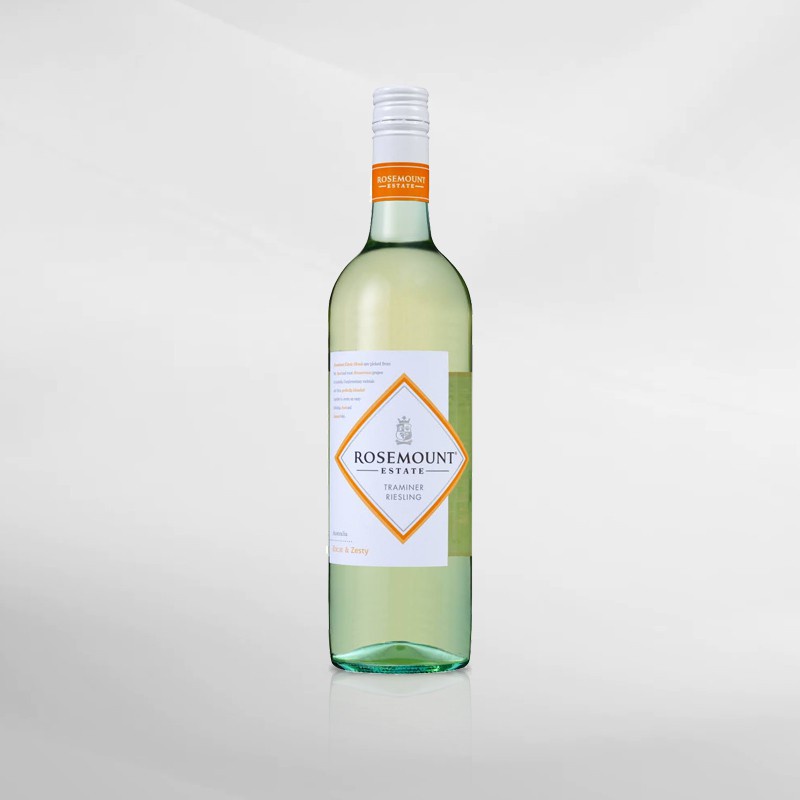 Rosemount Blends Traminer Riesling 750 Ml ( Original &amp; Resmi By Vinyard )