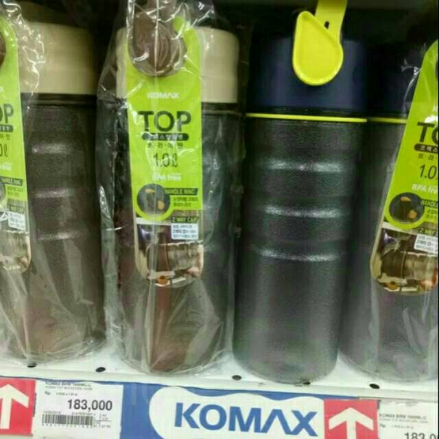 Botol Minum Komax Top 1 L - Botol Minum BPA Free Komax Top 1 L - Botol Minum BPA Free