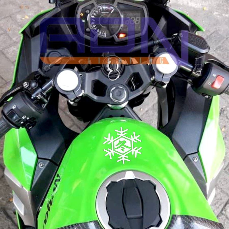 Cutting Sticker WINTER TEST Kawasaki ukuran 7cm