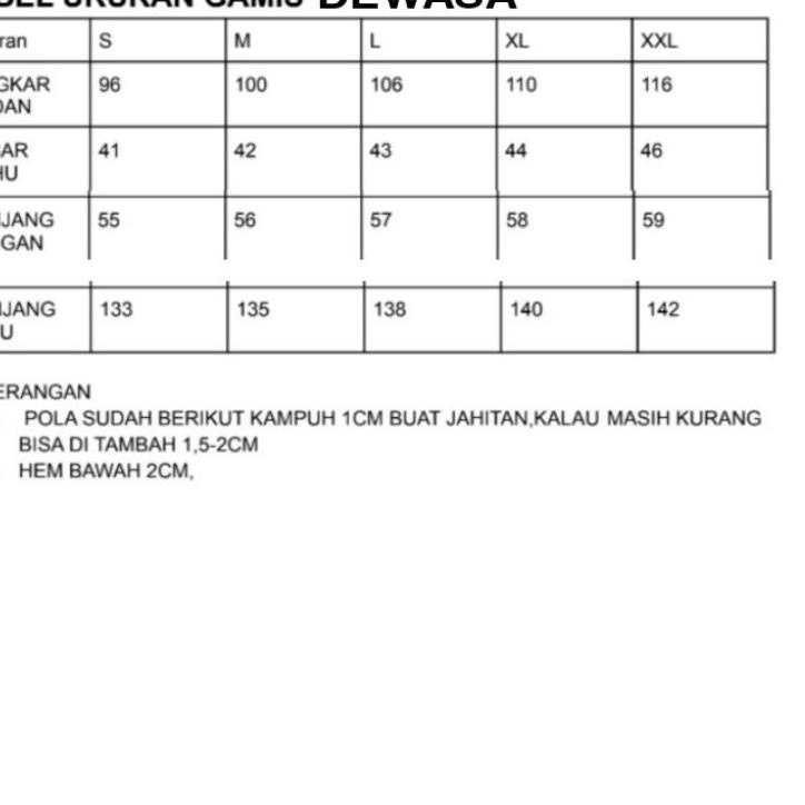 ➩ POLA GAMIS A LINE ♦