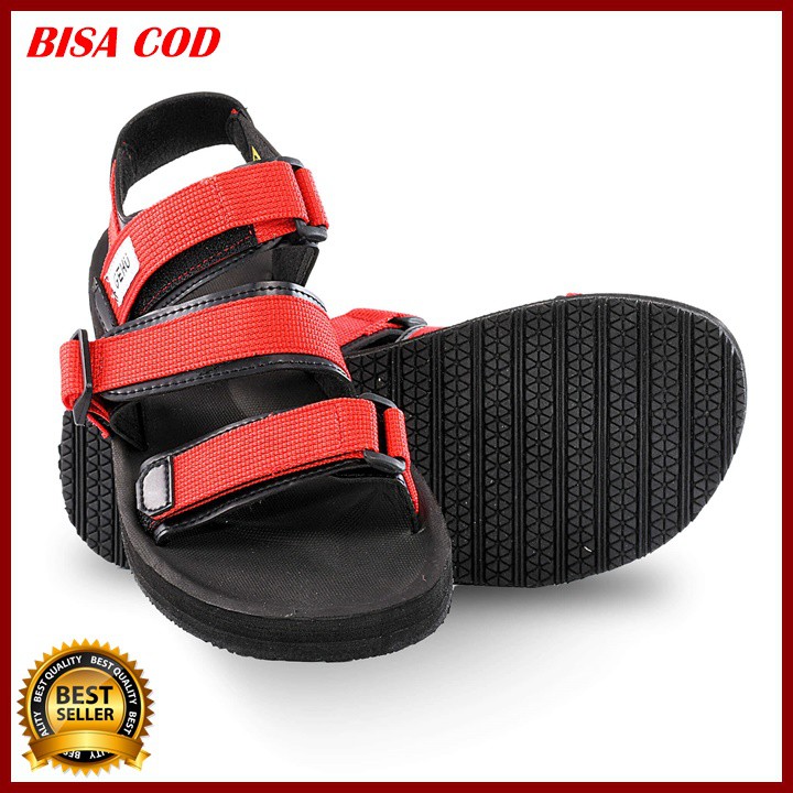 Sandal/Sendal/Sendal Pria/Sandal Pria/Sandal Gunung/Sendal Gunung/Sandal Tali/Sendal Tali/ Merah