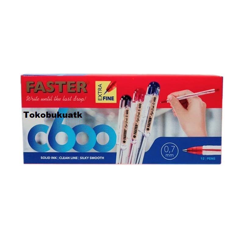 

Pulpen Faster C600 0.7 mm