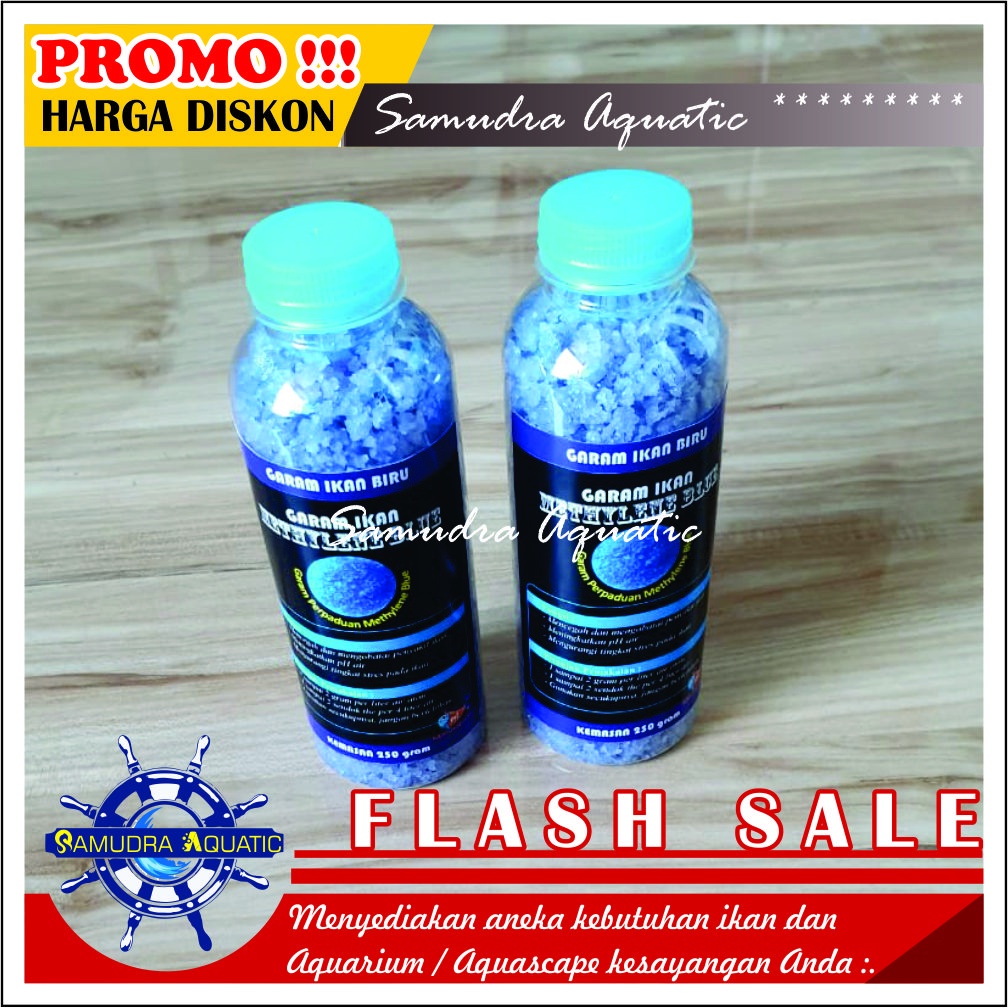 Garam BIRU, Garam Kristal Methylene Blue Ikan