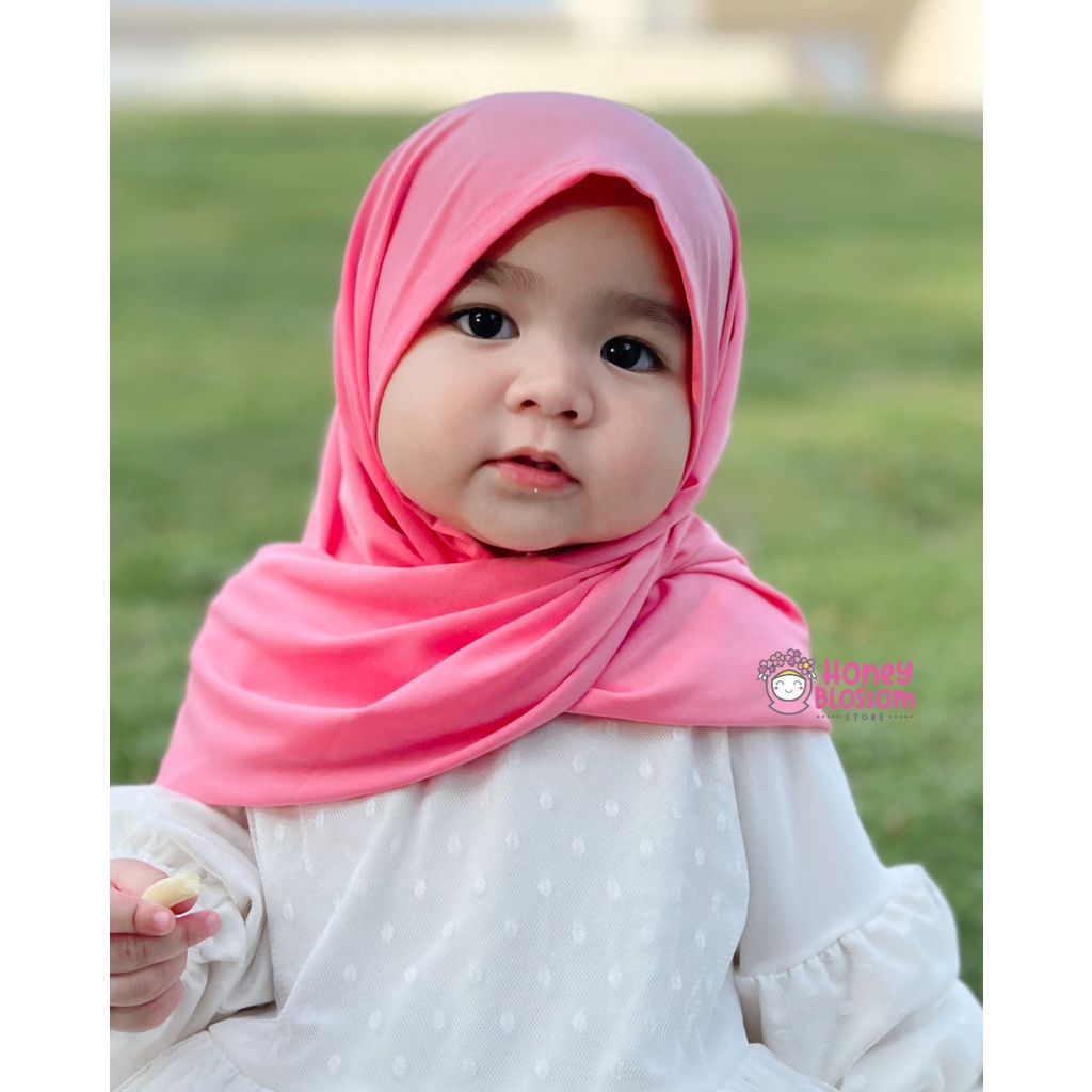 HONEYBLOSSOM hijab bayi / hijab bayi perempuan 6 12 bulan zahra